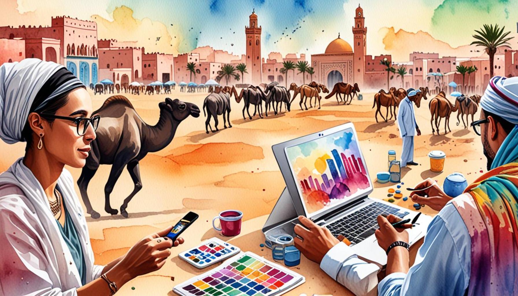 Le Rôle de la Technologie dans l&rsquo;Évolution du Marché Boursier au Maroc